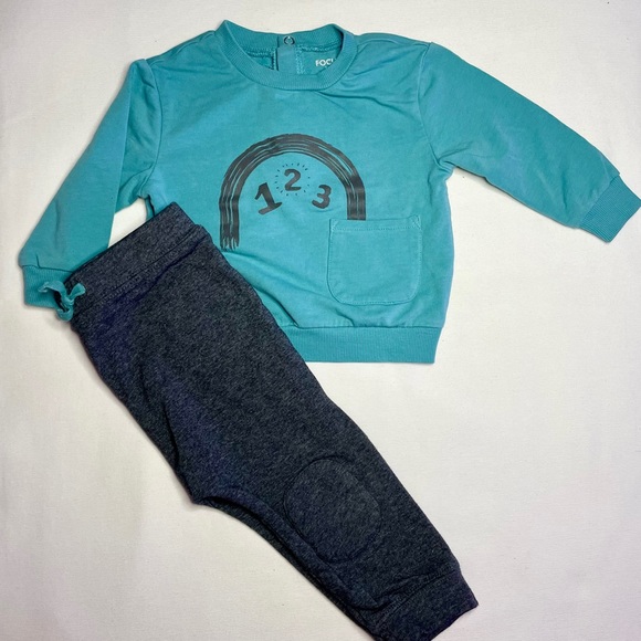 Focus Kids Matching Set Sweater and Jogger Pants - Picture 1 of 1